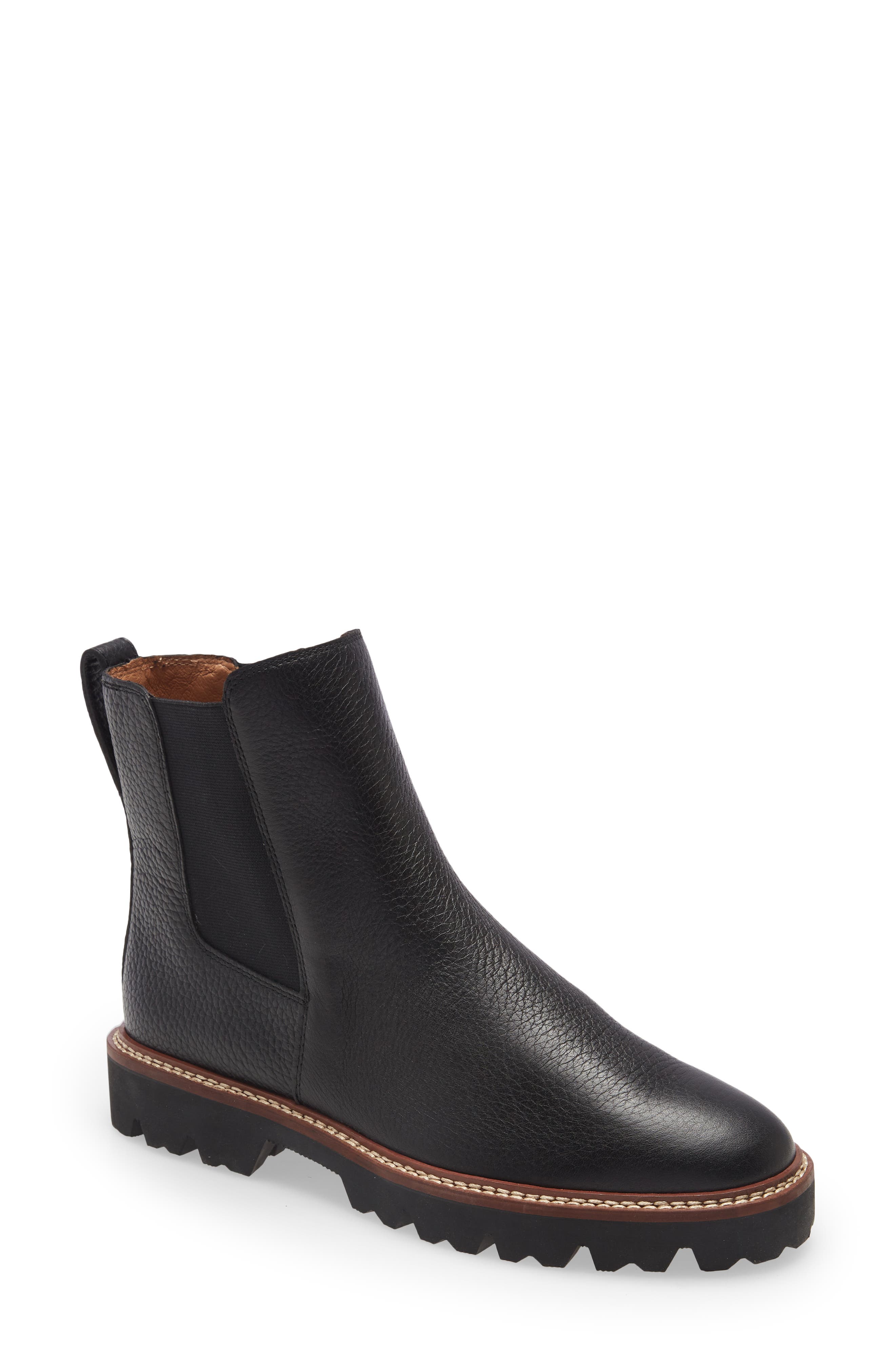 Madewell The Citywalk Lug Sole Chelsea Boot, Main, color, 