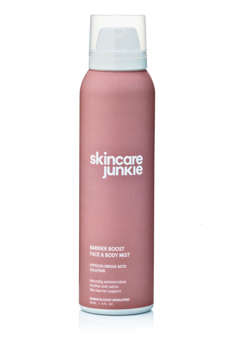 SKINCARE JUNKIE Barrier Boost Face & Body Mist, Main, color, 