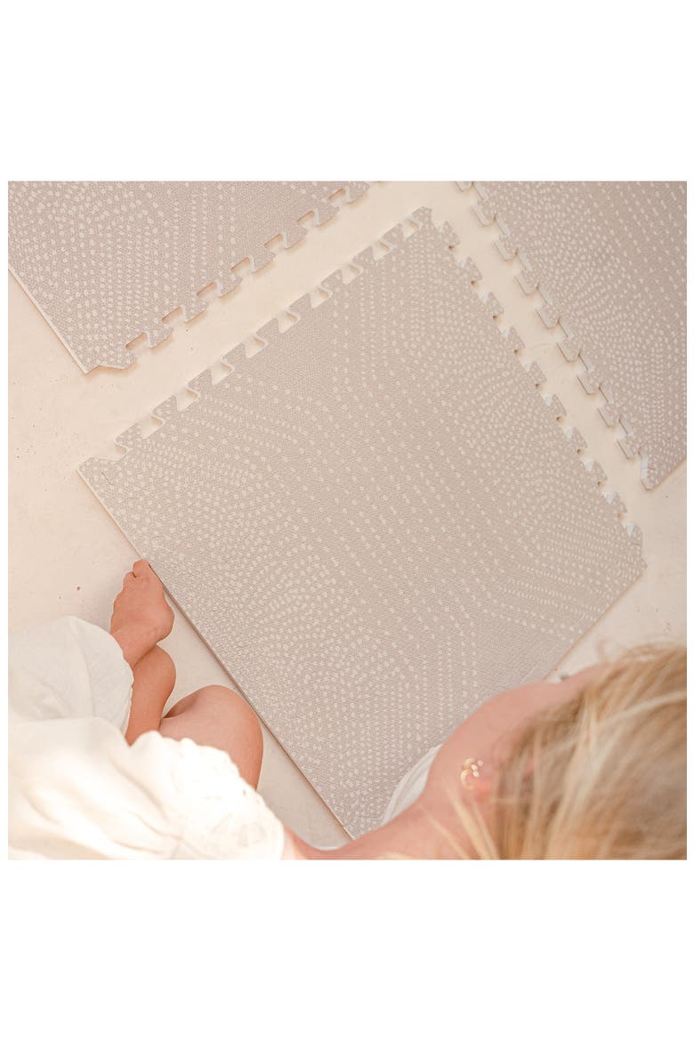 FoamPuzzle Baby Play Mat, Alternate, color, LATTE
