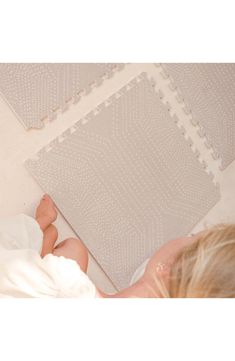 Toddlekind FoamPuzzle Baby Play Mat, Alternate, color, Latte