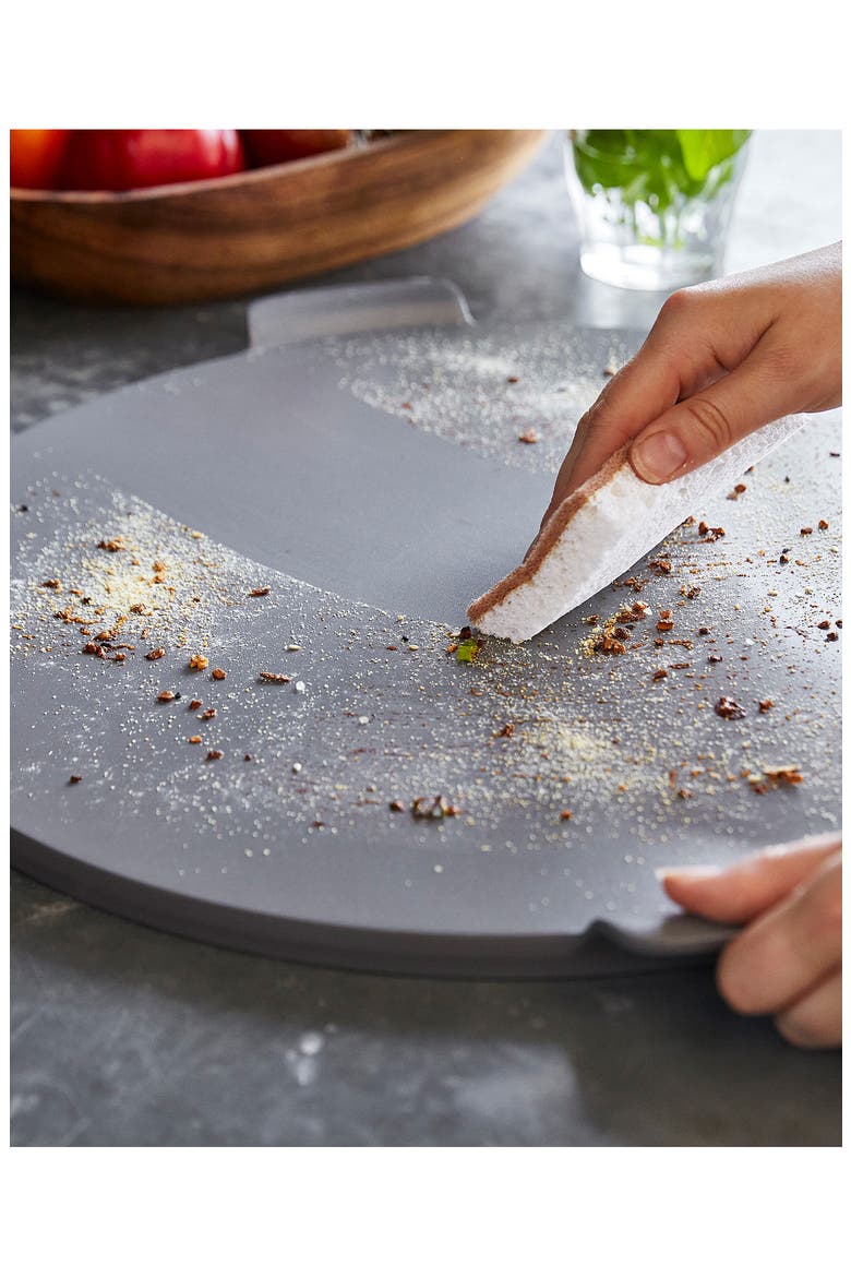 Premiere Ovenware Round Pizza Baking Sheet, Alternate, color, GREY