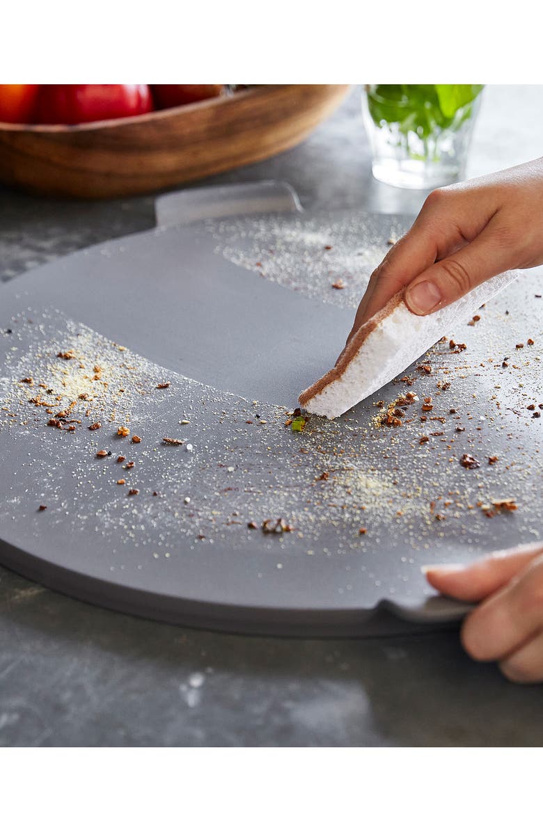 GreenPan Premiere Ovenware Round Pizza Baking Sheet, Alternate, color, Grey Tones