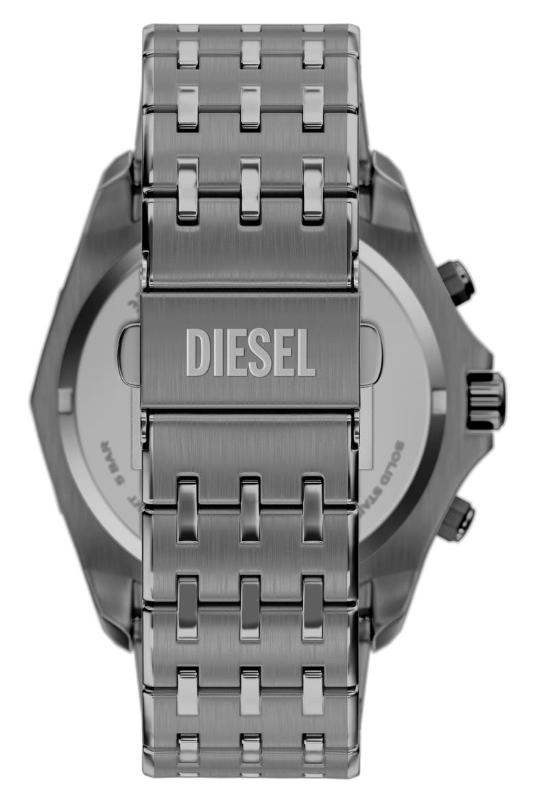Stinger Chronograph Bracelet Watch, Alternate, color, GUNMETAL