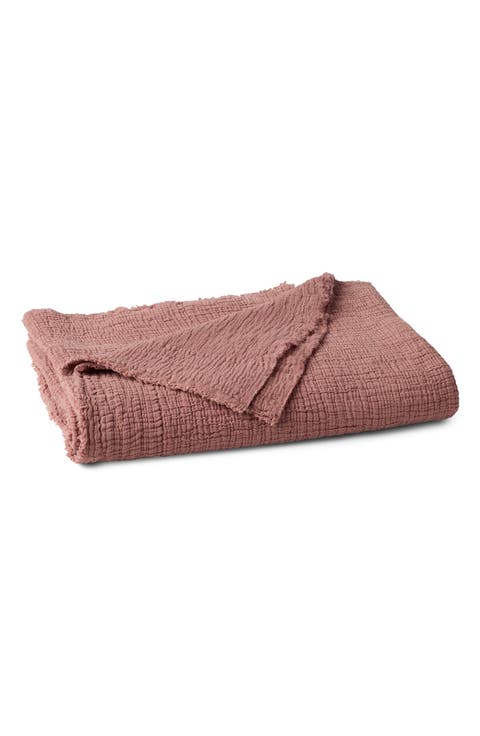 Topanga Organic Cotton Matelassé Throw