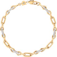 Astrid & Miyu Pav Link Chain Bracelet
