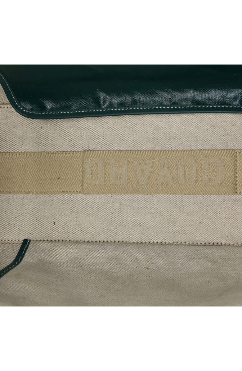 Pre-Owned Goyard Bellechasse Bag Coated Canvas PM, Alternate, color, Green