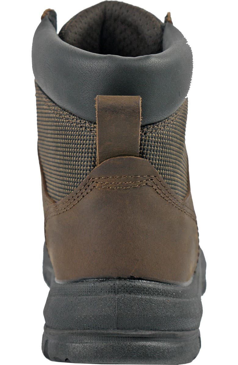 Hoss Boot Company HOSS Carter 6 Inch Steel Toe Work Boot, Alternate, color, Brown