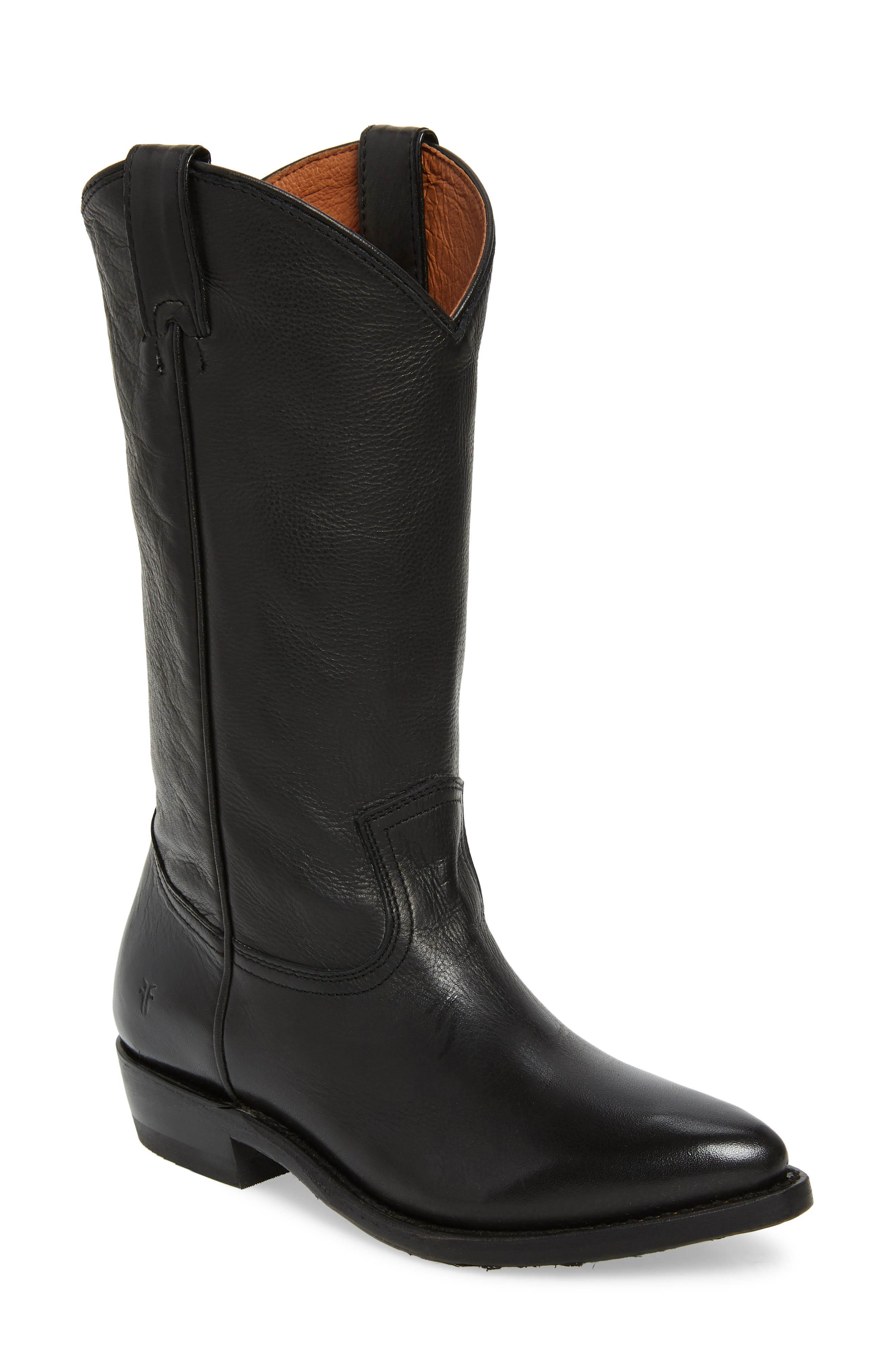Frye Billy Pull-On Boot, Main, color, Black