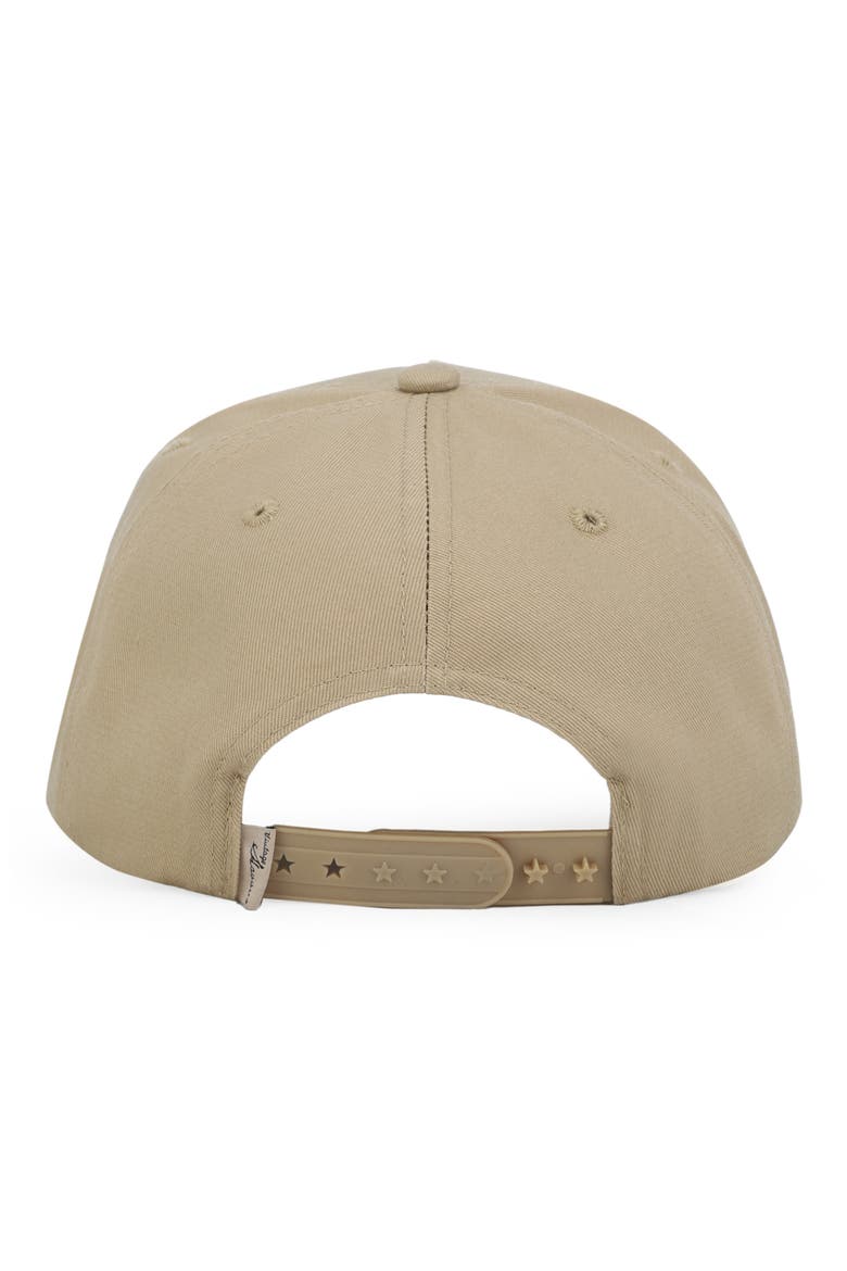 Faux Pearl Star Patch Baseball Cap, Alternate, color, KHAKI/ PEARL