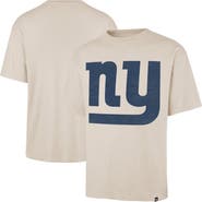 '47 Men's '47 Tan New York Giants Bouldering Imprint Ravine Foundation Throwback T-Shirt