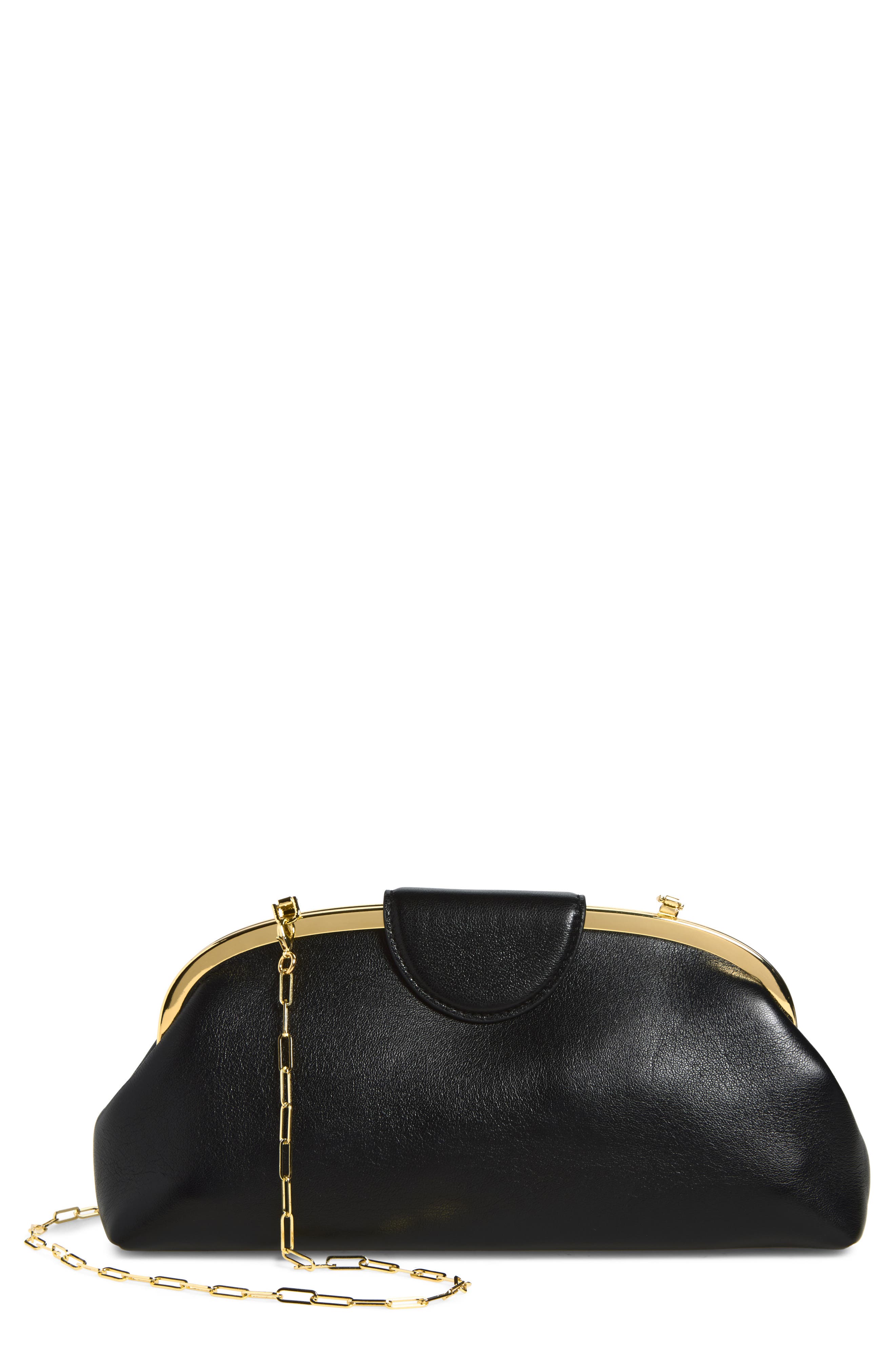 Noemi Clutch, Main, color, BLACK