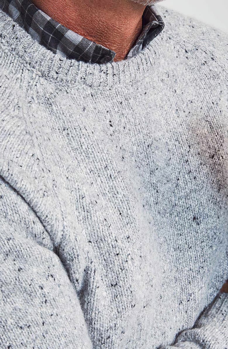 Faherty Flecked Merino Wool Blend Sweater, Alternate, color, 