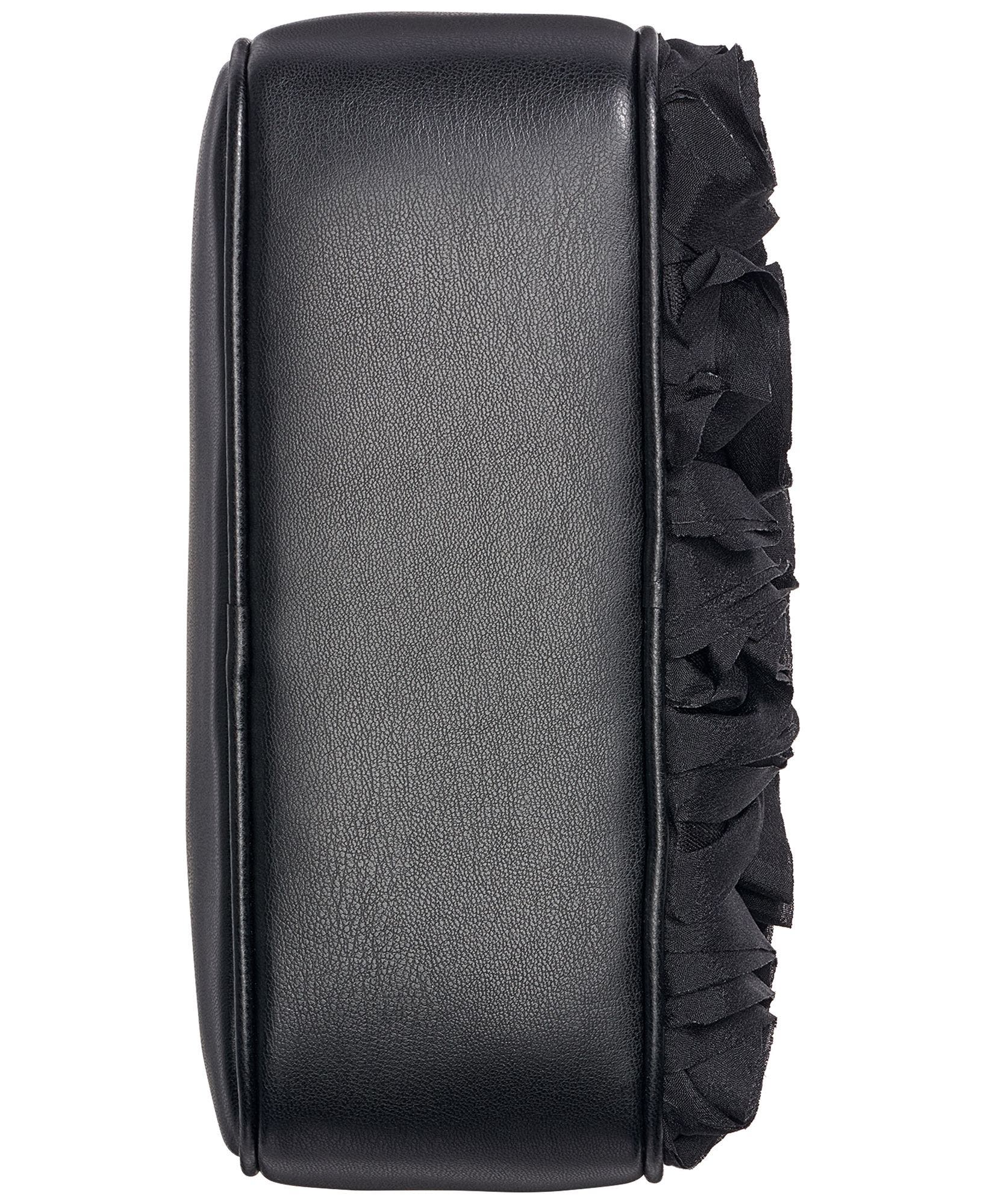 Maybelle Rosette Crossbody, Alternate, color, Black/Gold