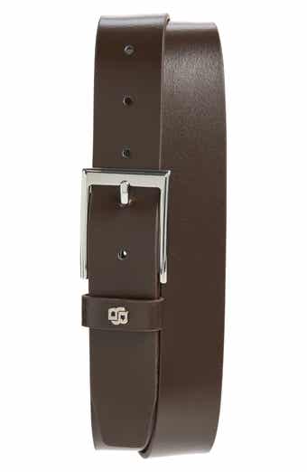 Double B Feather Edge Leather Belt