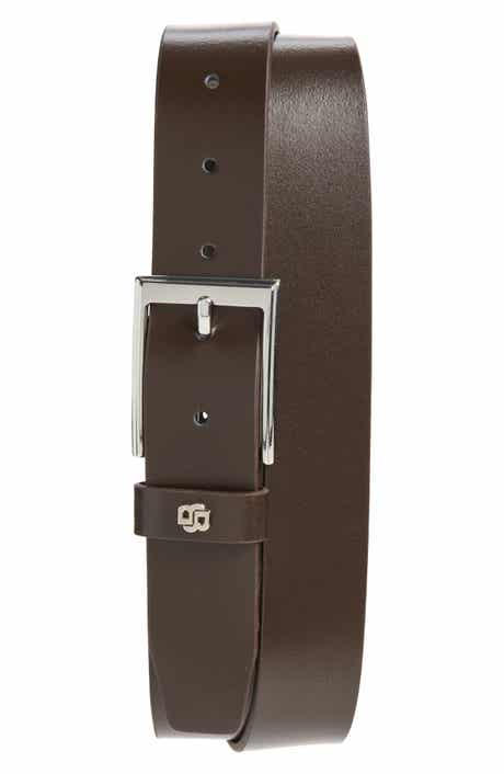 Double B Feather Edge Leather Belt
