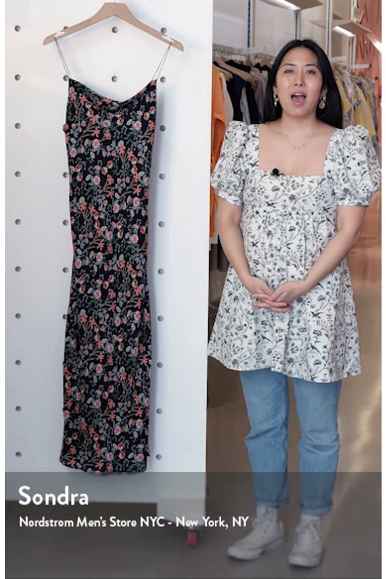 Harmony Floral Midi Slipdress video