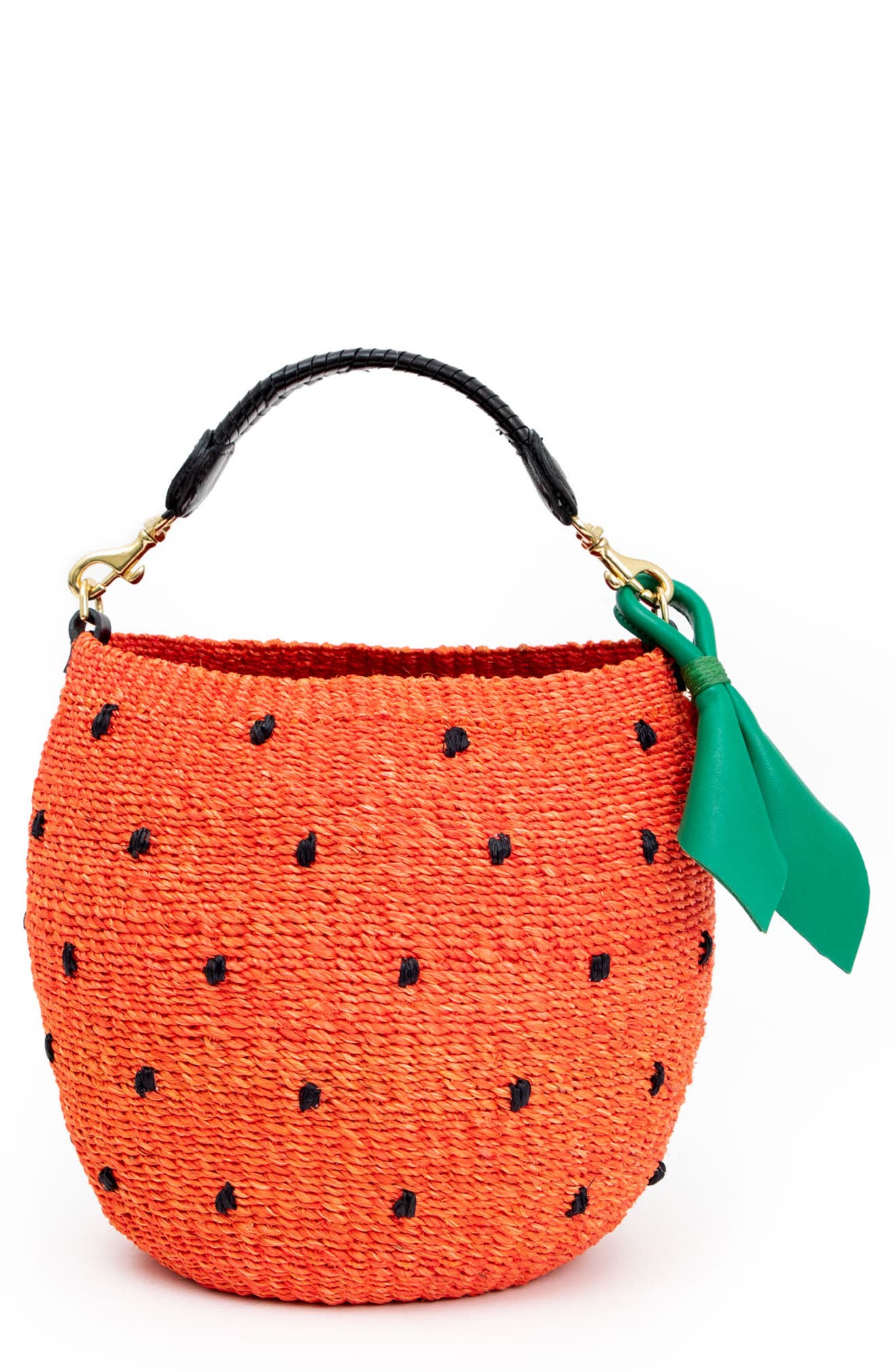 Pot de Miel Basket Bag, Main, color, FRAISE