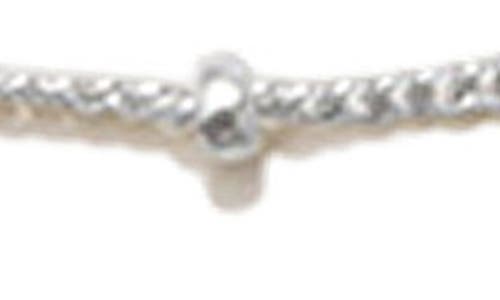 Made By Mary Satellite Chain Anklet In Metallic