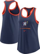 Nike Women's Nike  Navy Houston Astros City Connect Tri-Blend Tank Top