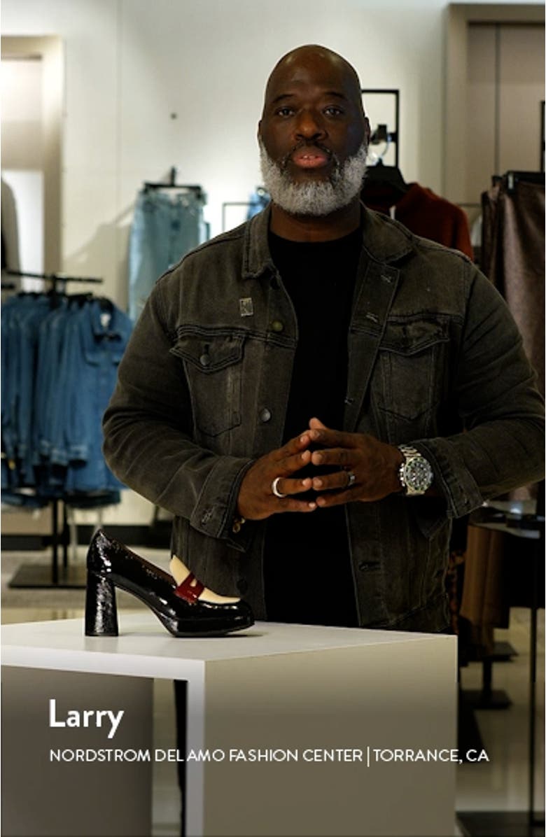 Colorblock Loafer Pump, sales video thumbnail