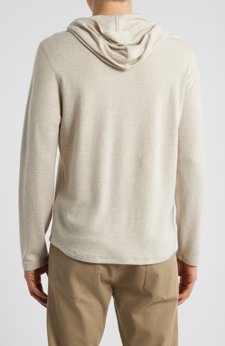 Vince Pima Cotton Blend Hoodie, Alternate, color, Morning Haze