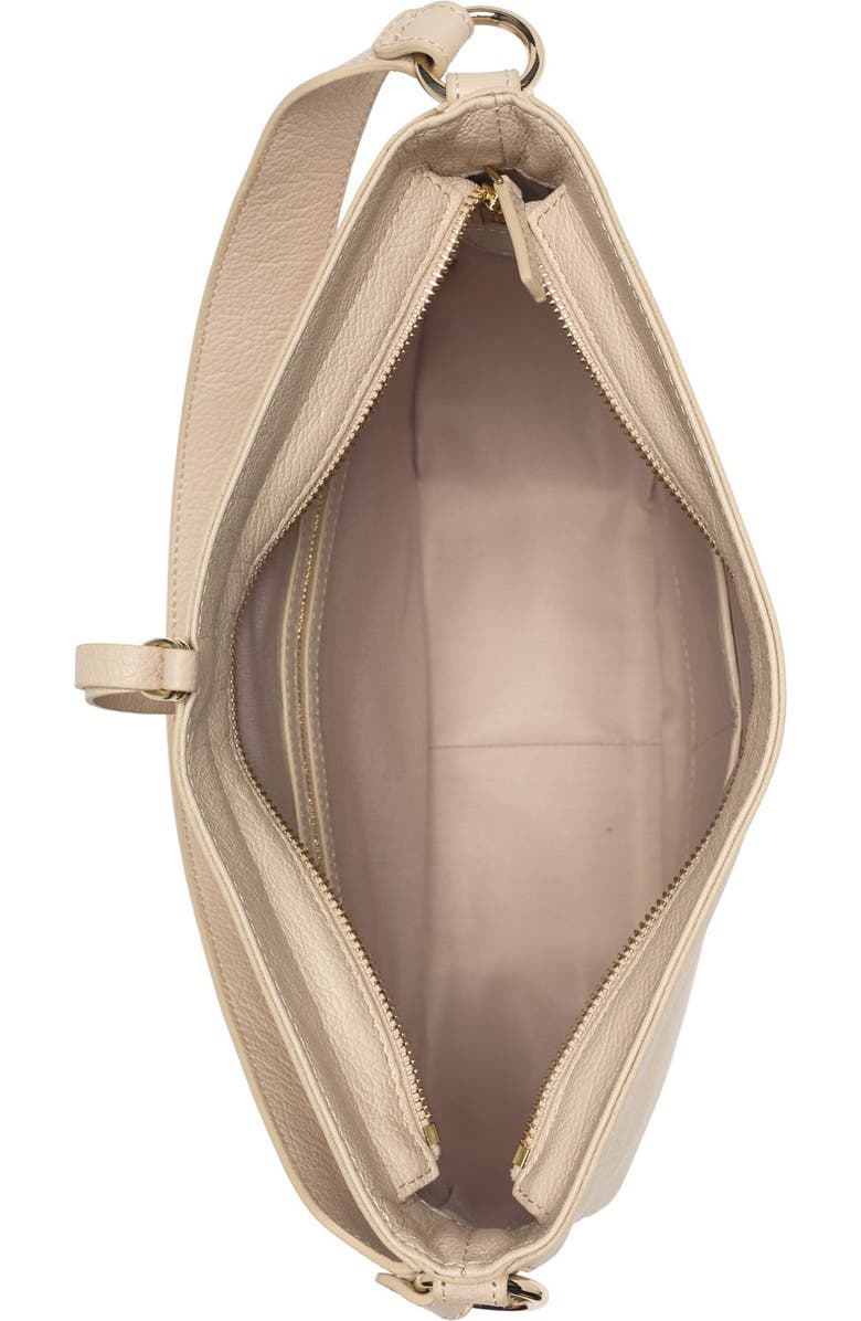 LANCASTER PARIS Dune Leather Hobo Bag, Alternate, color,