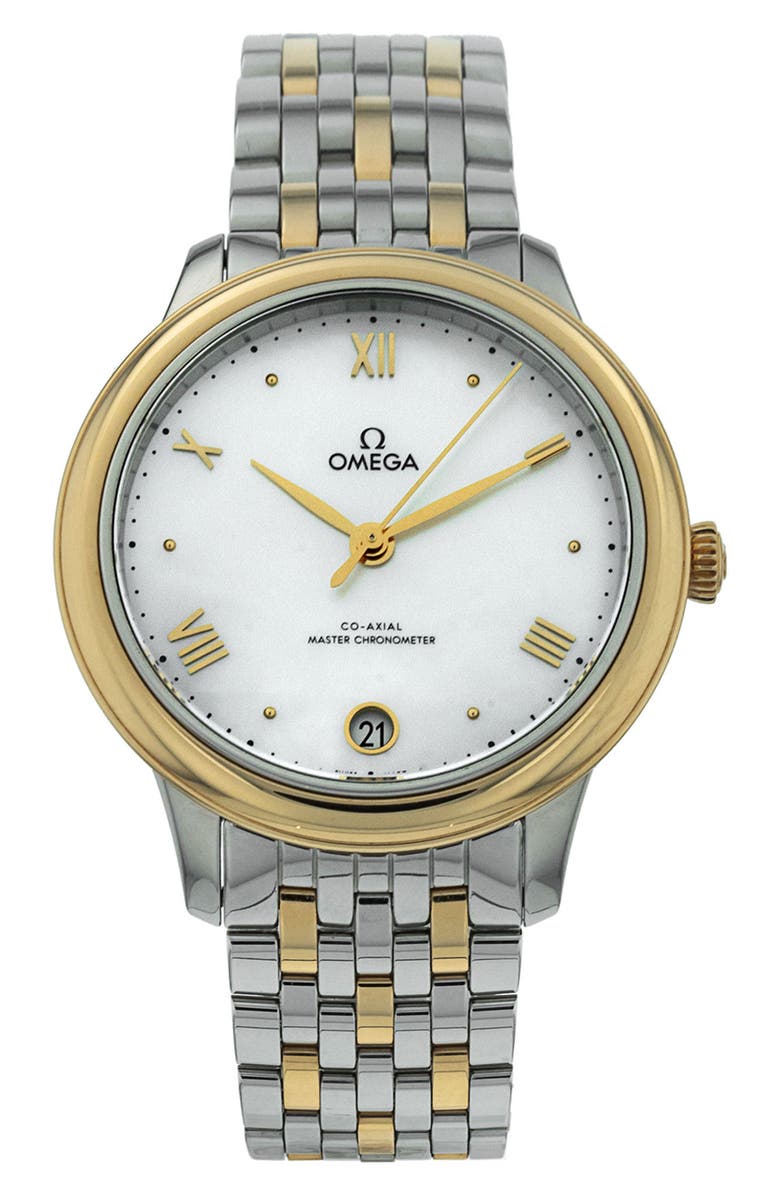 Watchfinder & Co. Omega Preowned 2024 De Ville Prestige Automatic Bracelet Watch, 34mm, Main, color,