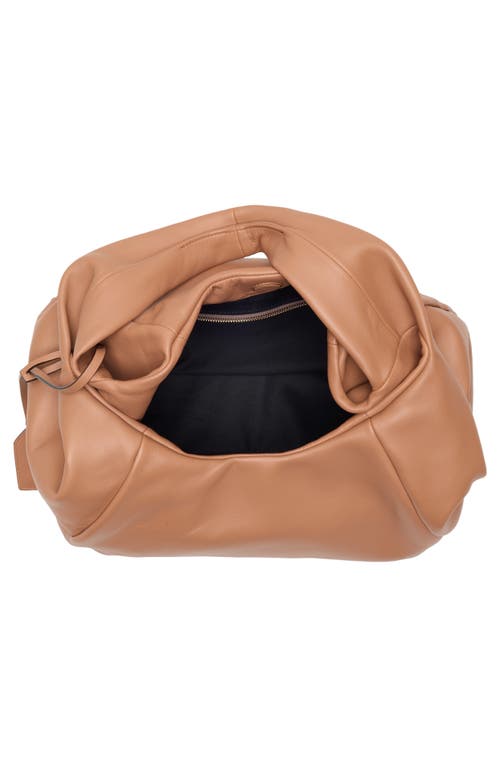 Stuart Weitzman The Moda Hobo Bag In Brown