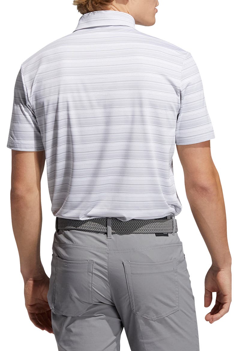 Heather Snap Performance Polo, Alternate, color, GREY THREE/ WHITE