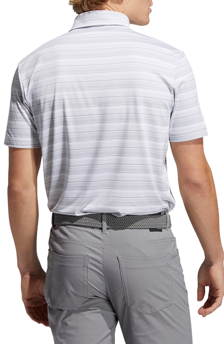 adidas Golf Heather Snap Performance Polo, Alternate, color,