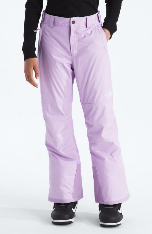The North Face Kids' Freedom Waterproof Insulated Pants In Purple