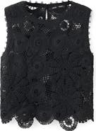 MANGO Open Stitch Tank