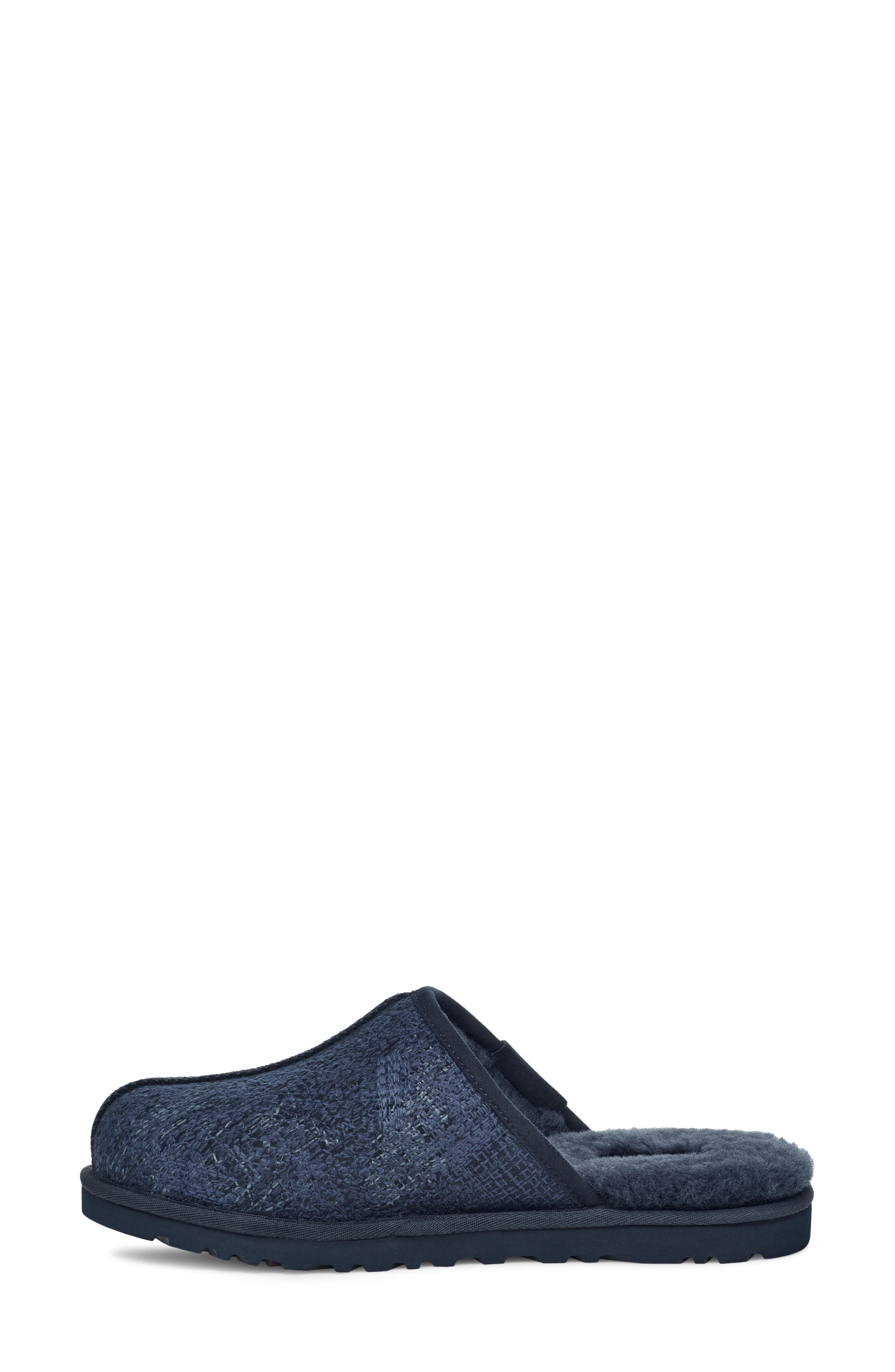 UGG<sup>®</sup> x The Elder Statesmen Gender Inclusive Genuine Shearling Lined Slide Slipper, Alternate, color, 