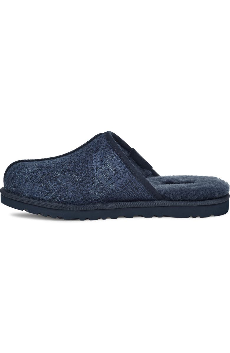 UGG<sup>®</sup> x The Elder Statesmen Gender Inclusive Genuine Shearling Lined Slide Slipper, Alternate, color,