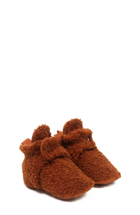 High Pile Fleece Bootie (Baby & Walker)