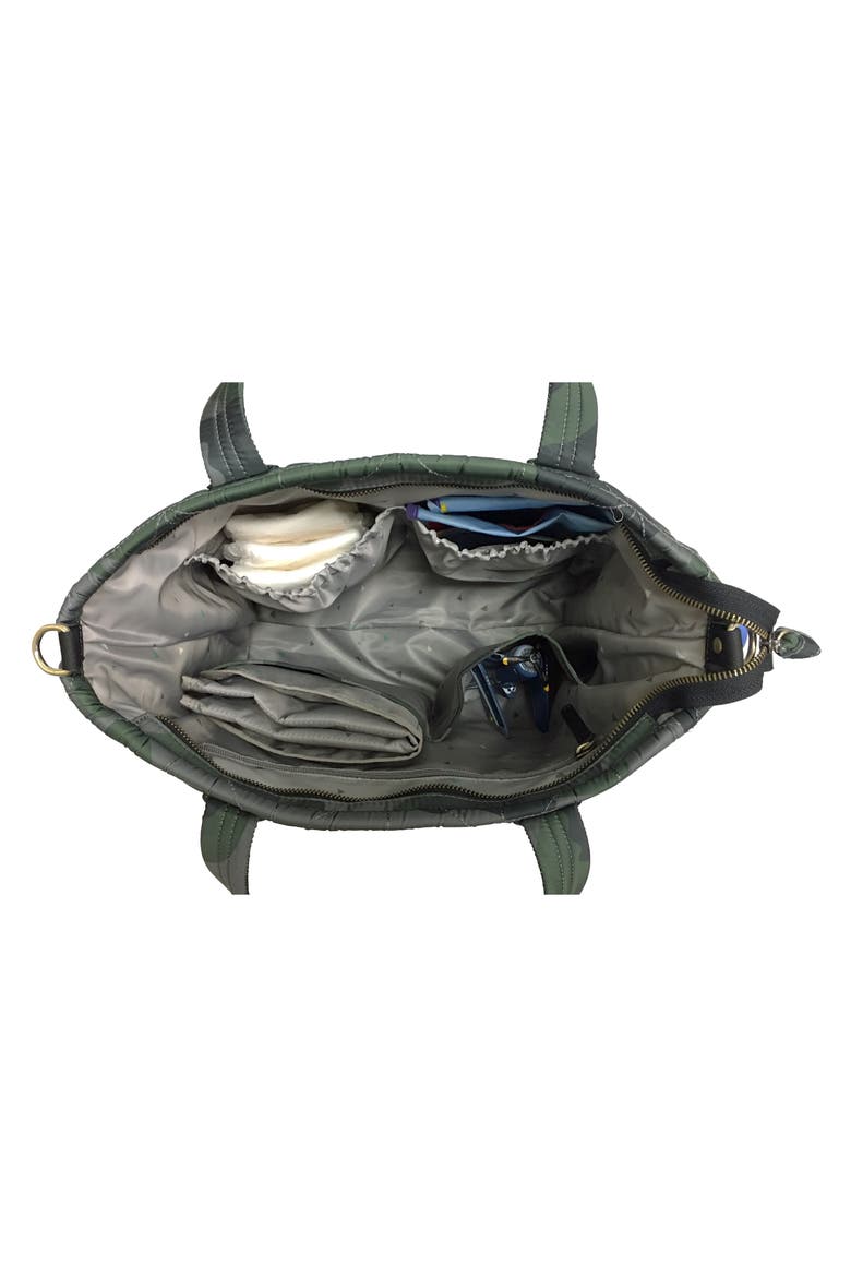 Love Water Resistant Diaper Tote, Alternate, color, CAMO PRINT