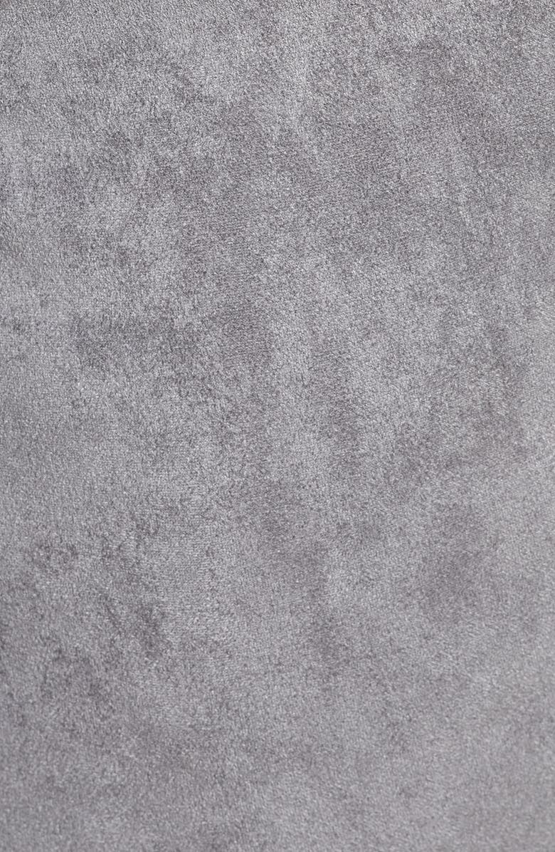 BLANKNYC Faux Suede Drape Front Jacket, Alternate, color, 