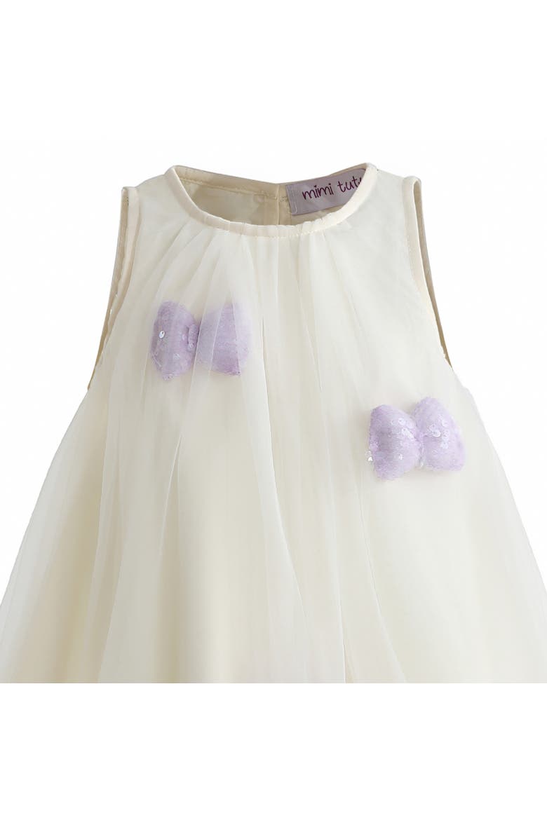 Nayara Bow Dress, Alternate, color, Purple