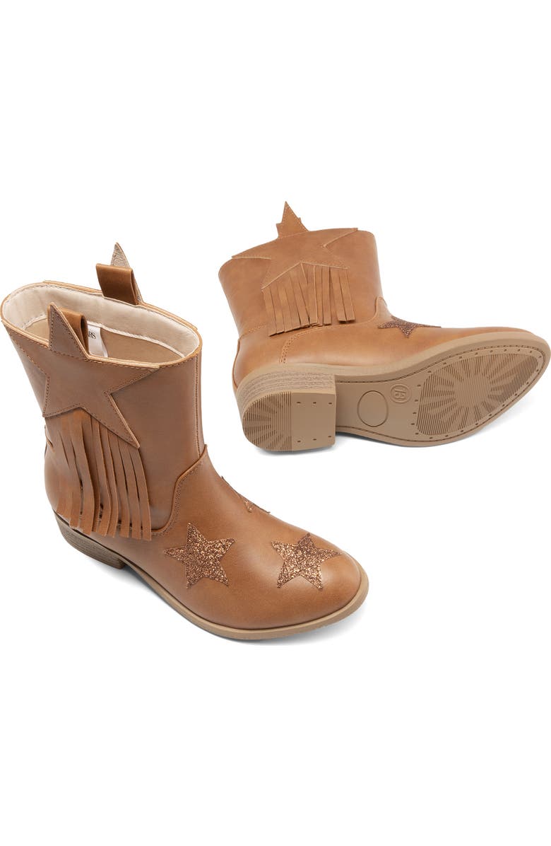 DREAM PAIRS Kids' Western Boot, Alternate, color, Camel