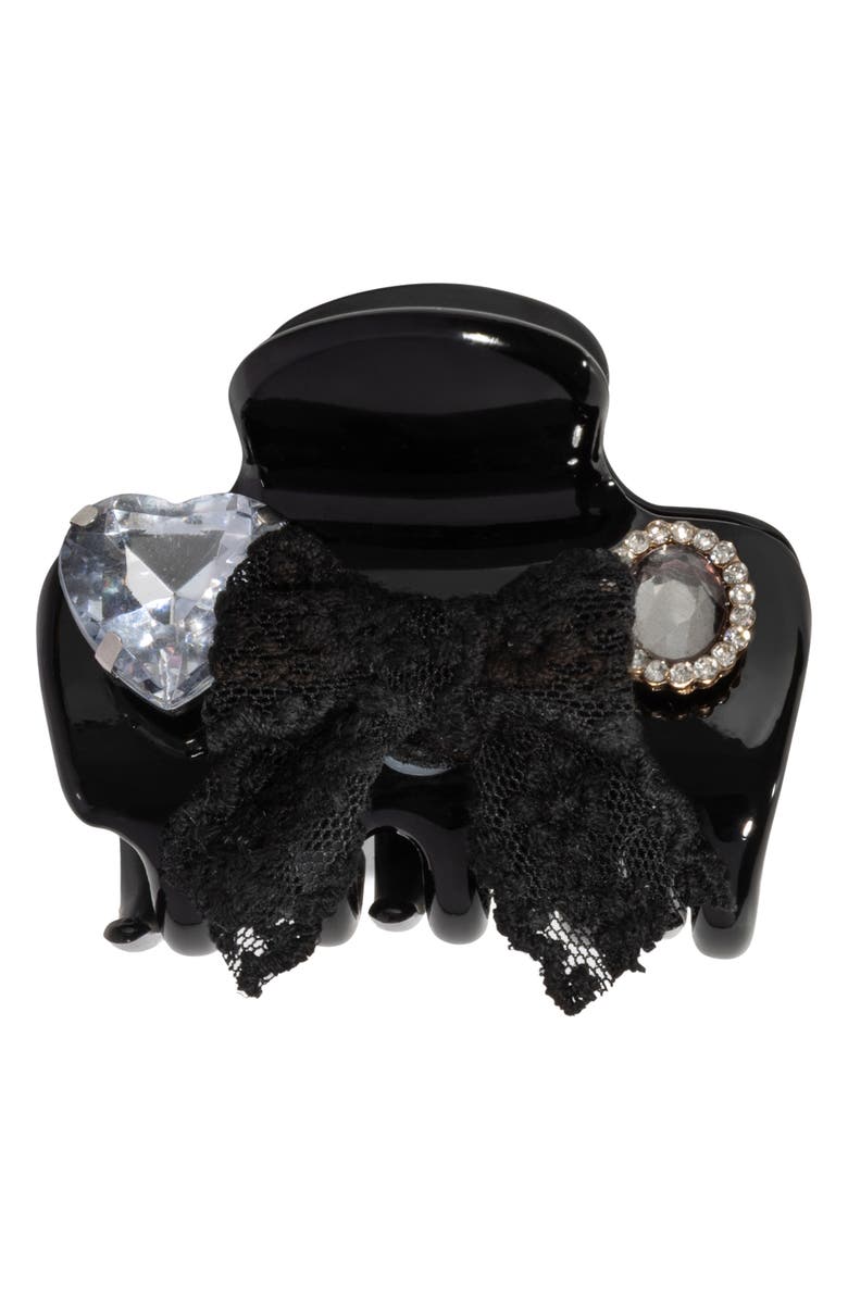 Kitsch Pop<sup>™</sup> Charms & Cloud Hair Clip 7-Piece Set, Alternate, color, Black