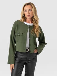 Saint + Sofia Maeva Knit Jacket
