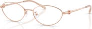 Tory Burch 53mm Oval optical glasses