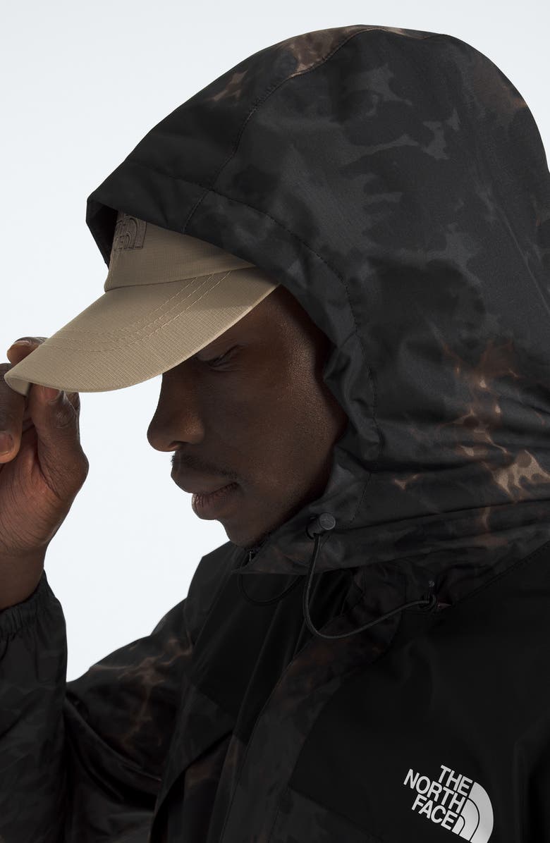 The North Face Antora Waterproof & Windproof Hooded Jacket, Alternate, color, Tnf Black Light Refractions