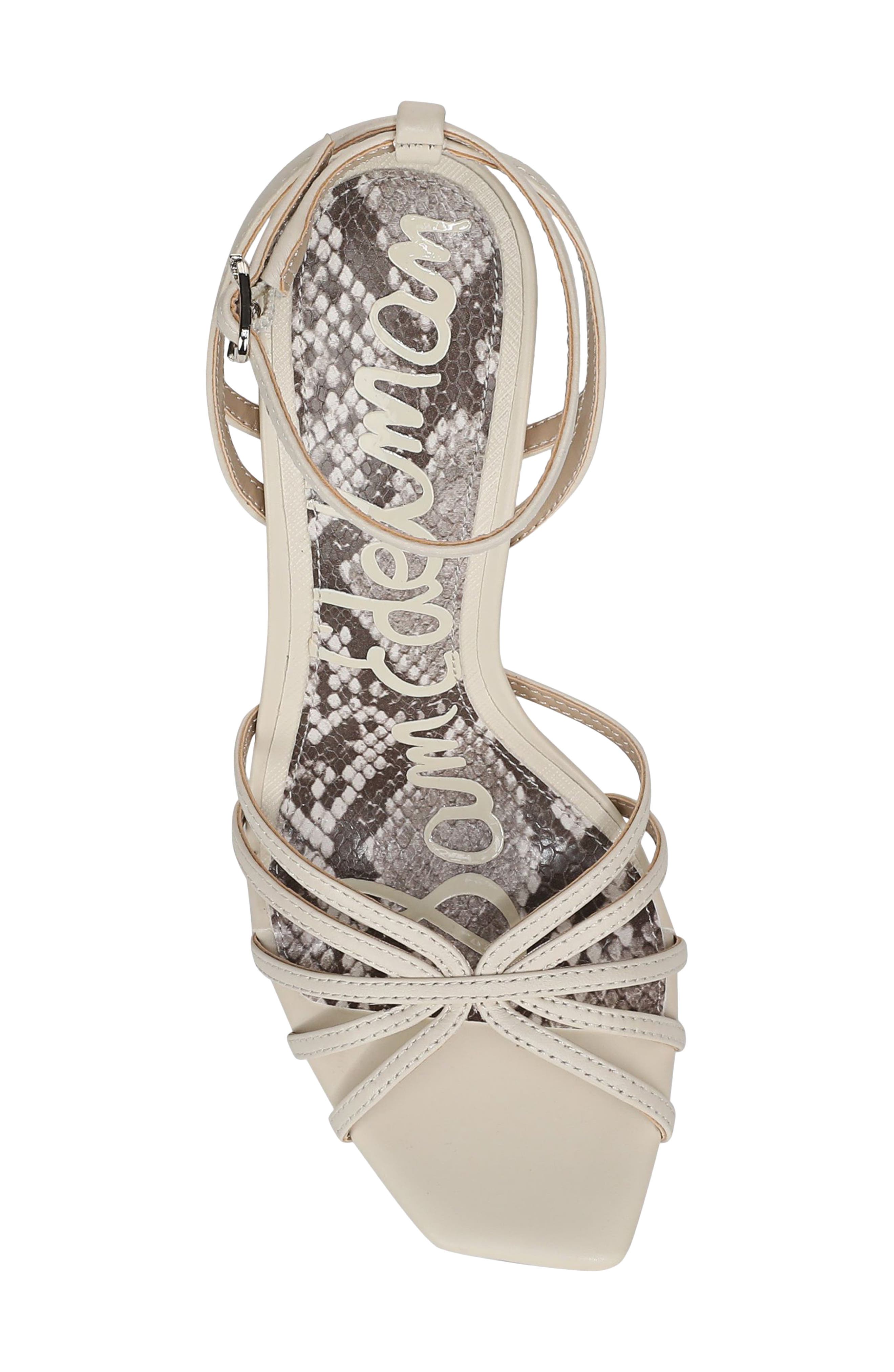 Lili Ankle Strap Sandal, Alternate, color, MODERN IVORY