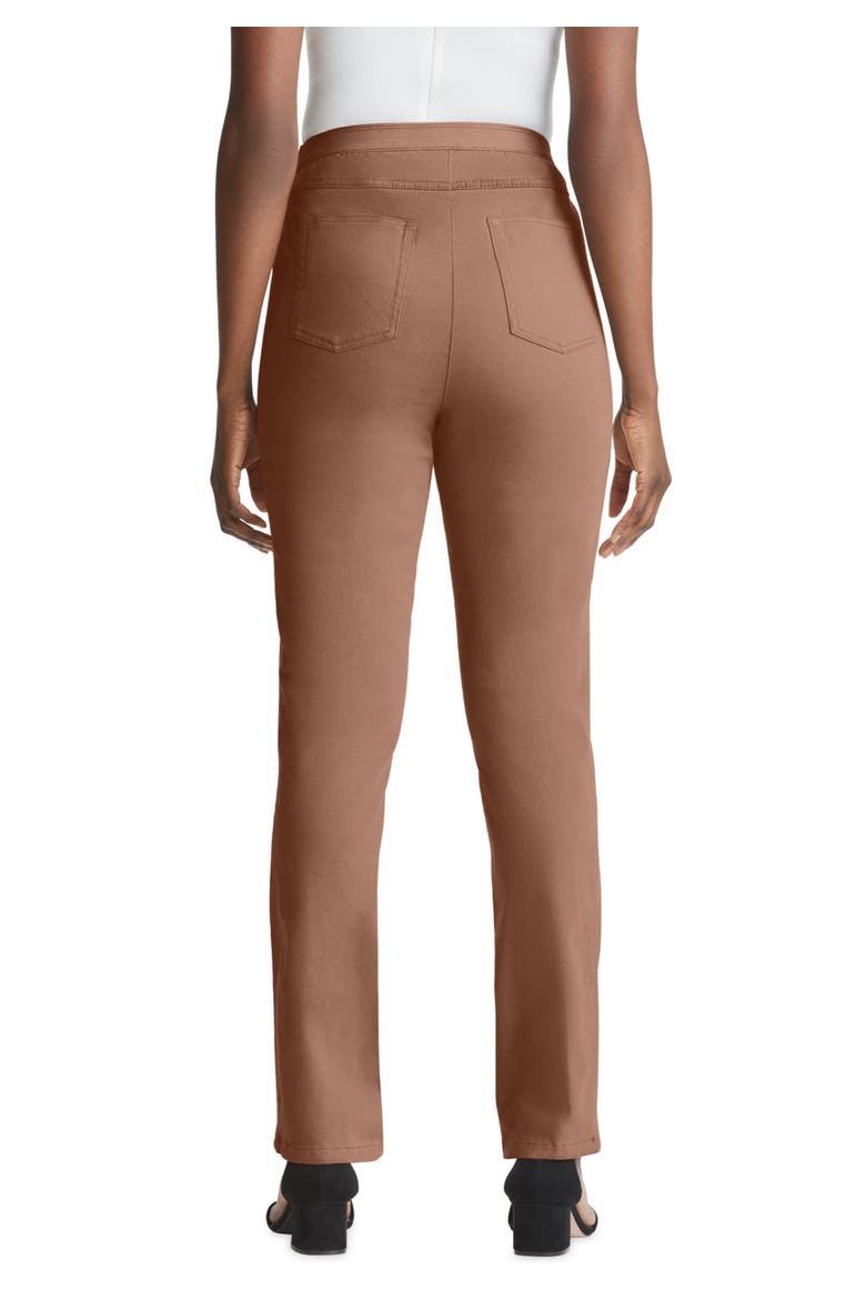 Stretch Denim Straight-leg Jegging (plus), Alternate, color, CREAMY MOCHA