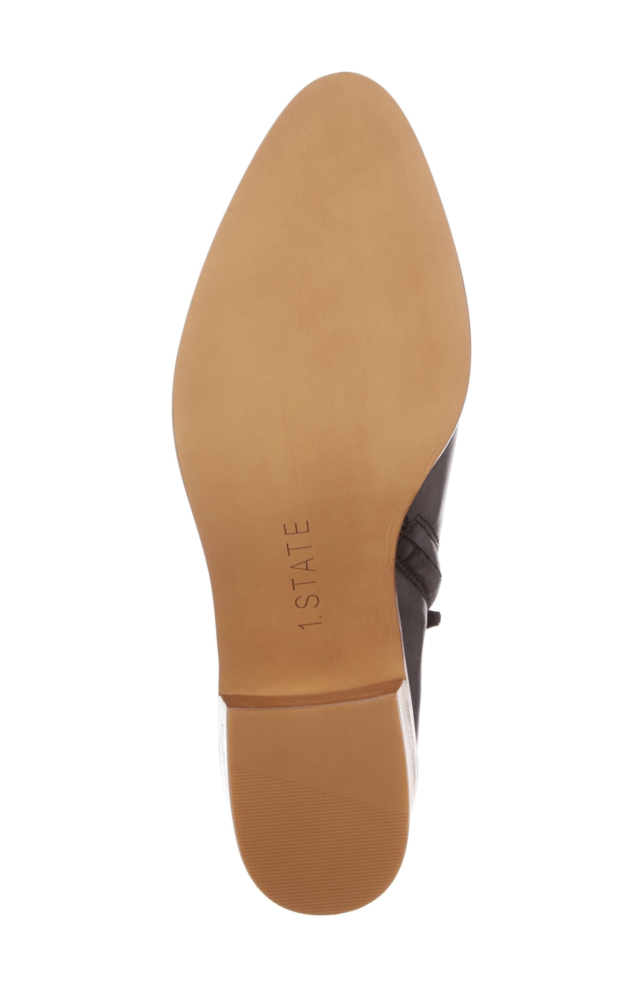 Isak Bootie, Alternate, color, BLACK LEATHER