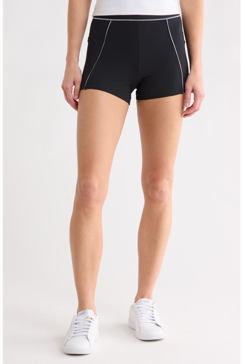 Explore Sport Boyshorts, Main, color, BLACK/ WHITE