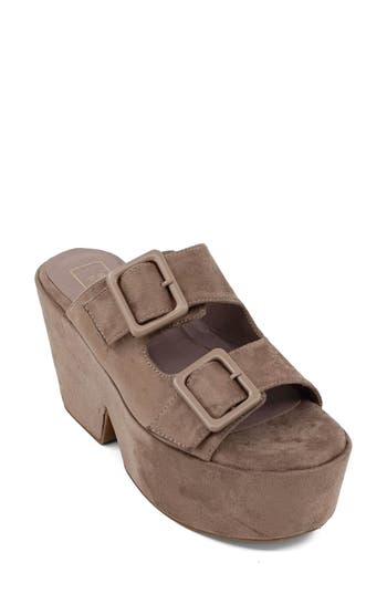 Shushop Graceland Platform Sandal In Brown