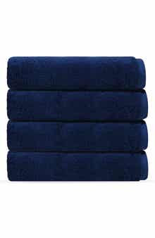 Brooks Brothers Puresoft 4-Piece Turkish Cotton Wash Cloths