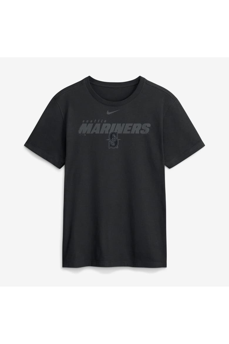 Men's Nike Black Seattle Mariners Tonal Club T-Shirt, Main, color, Black